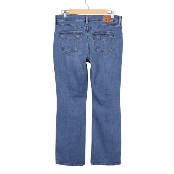 Levi's Women's Vintage Classic Bootcut Jeans Stretch Medium Wash Blue Size 10 - Picture 4 of 9